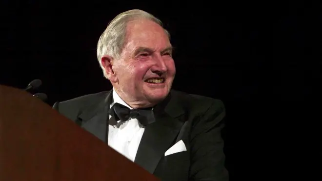 Rockefeller tenía 101 años.