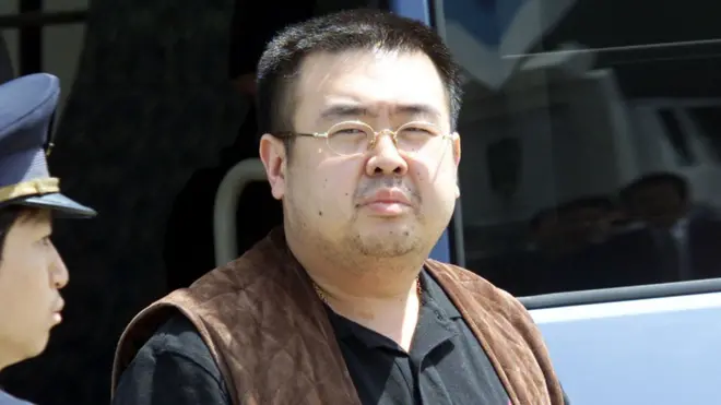 북한 김정은 위원장의 이복형인 김정남
