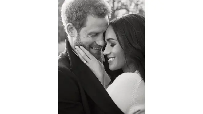 Les futurs mariés du palais de Buckingham, le prince Harry et Meghan Markle, ont été immortalisé par le photographe de mode Alexi Lubomirski.