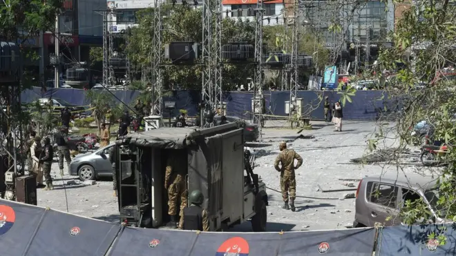 لاہور دھماکہ