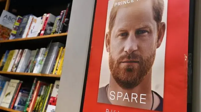 مذكرات الأمير هاري في مكتبات لندن