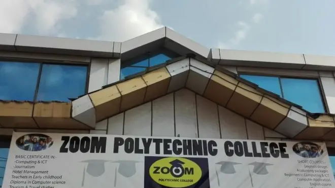 Jengo jipya la Chuo kilichofungiwa jijini Dar es salaam