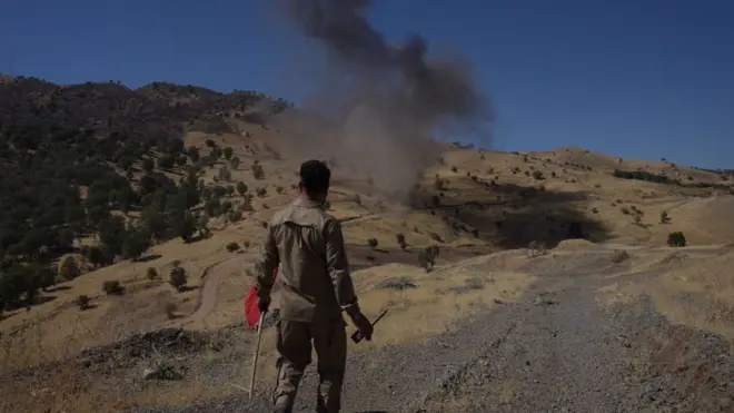 حمله پهپادی به ایران عراق