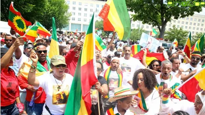 የዋሽንግተን ዲሲ ሰልፈኞች