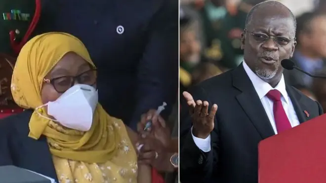 President Samia go against Magufuli anti-vaccine policy