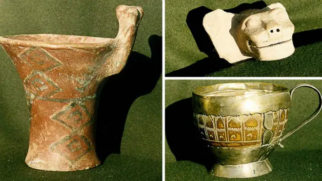 Las 22 piezas arqueológicas ya se encuentran en la embajada boliviana en Alemania.