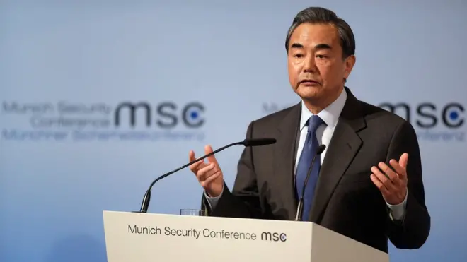 中国外交部长王毅