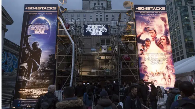 《头号玩家》举办宣传活动