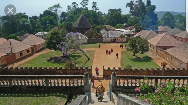 Bafut Palace in Southern Cameroon