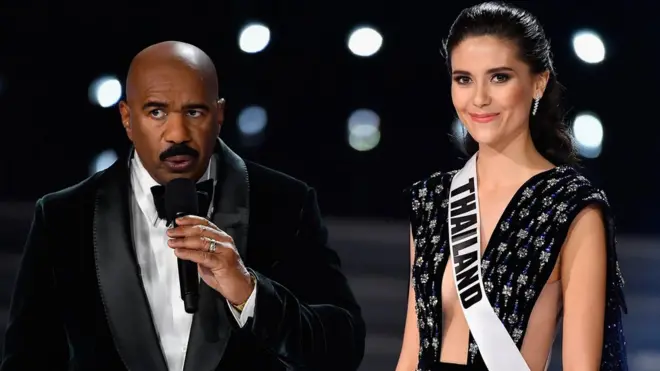 มารีญาบนเวทีประกวดมิสยูนิเวิร์ส 2017