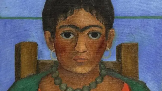 "Niña con collar" se subastará el próximo 22 de noviembre.