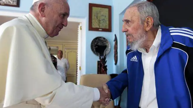 En la visita del papa Francisco a Cuba en 2015 se dio el encuentro entre el expresidente Fidel Castro y el líder del Vaticano.