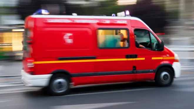 The man reportedly suffered 90% burns