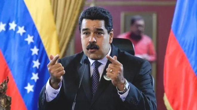 Мадуро винит в бедах Венесуэлы "заграничных врагов"