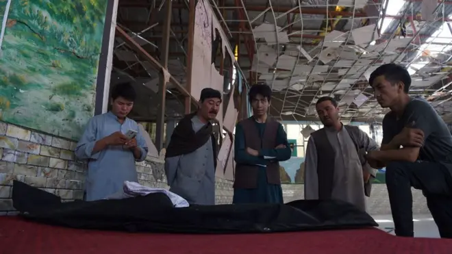 ہلاک ہونے ایک شخص کی لاش کی شناخت کی کوشش