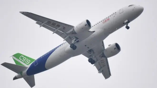C919 aircraft