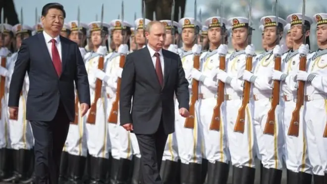 ان مشقوں میں چین کے فوجی دستے بھی شریک ہوں گے