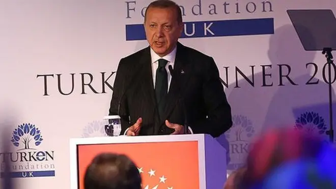 Cumhurbaşkanı Recep Tayyip Erdoğan