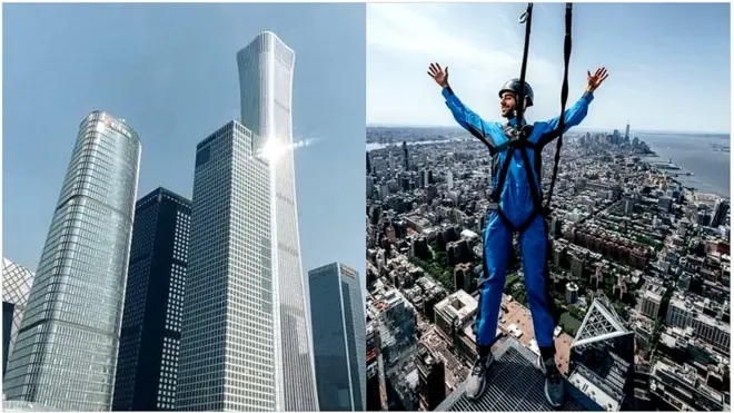 ఎత్తయిన భవనాలను అడ్వెంచర్స్‌ కోసం ఉపయోగించడం పెరుగుతోంది