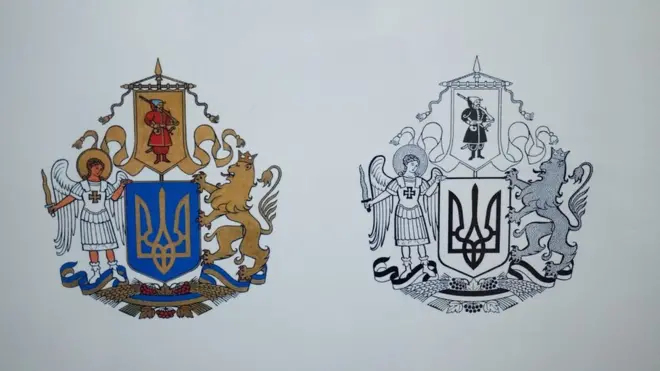 Ескіз-переможець Великого герба України