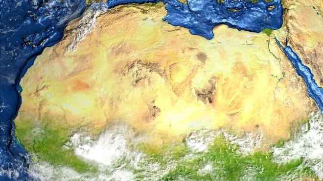 Vista satelitalcasas de apostas que dão 5 reais 2024desierto del Sahara