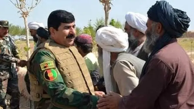 جنرال ظاهر ګل مقبل په تېره مارچ میاشت کې هم یوځل ټپي شوی و