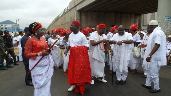 Pipo wey dress for cultural cloth for Delta State for August 2016