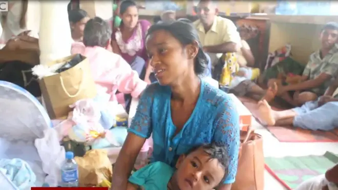 අරණායක නාය යාමෙන් අවතැන් වූවෝ