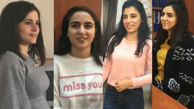 texniki sahələrdə oxuyan tələbələr və müəllimə