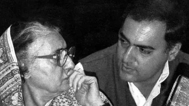 इंदिरा और राजीव गांधी