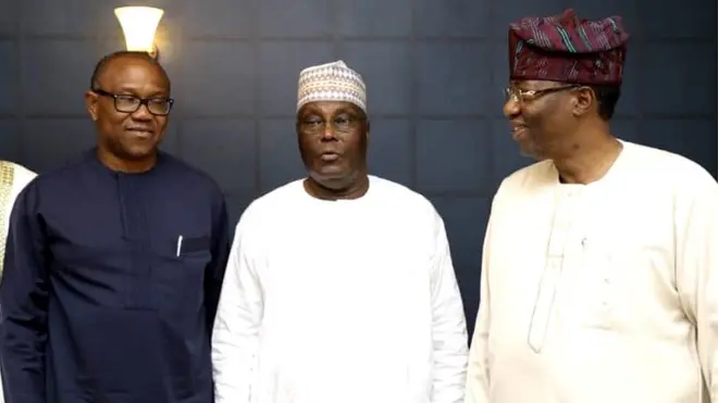 Atiku, Peter Obi, Gbenga Daniel