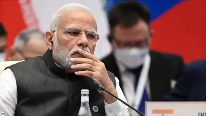 एससीओ सम्मेलन में प्रधानमंत्री नरेंद्र मोदी की फ़ाइल तस्वीर