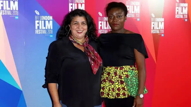 المخرجة سودابة مرتضى وبطلة فيلمها جوي ألفونسوس