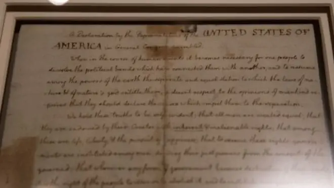 Thomas Jefferson là tác giả chính của Tuyên ngôn Độc lập Hoa Kỳ