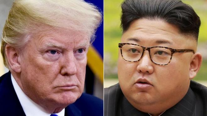 Donald Trump y Kim Jong-in