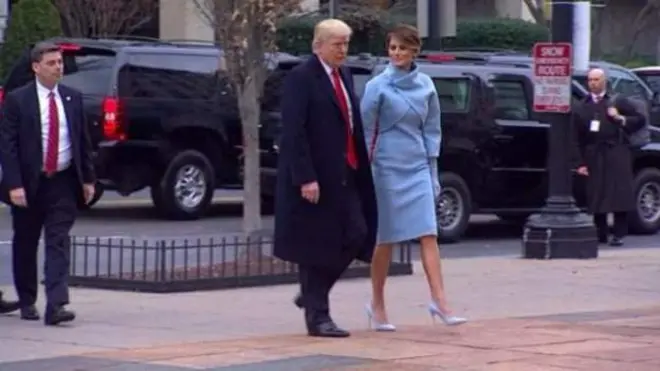 Трамп покинул резиденцию в Вашингтоне и едет на церемонию инаугурации