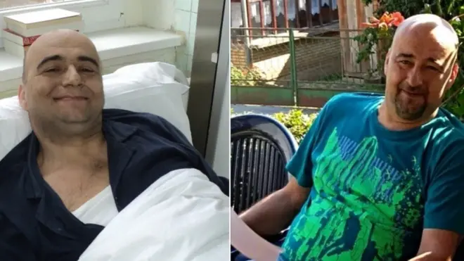 Predrag tokom lečenja i danas