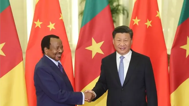Paul Biya et Xi Jinping, le 31 août 2018 à Pékin