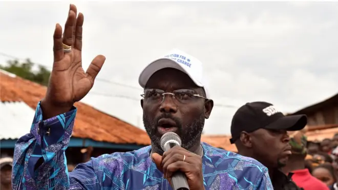 Before George Weah become President of Liberia, im be senator