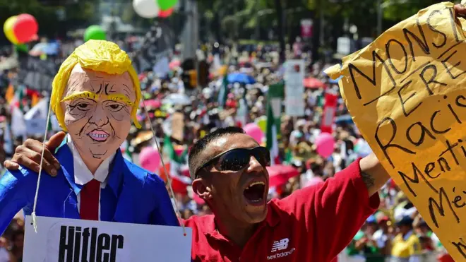 Protesta en México