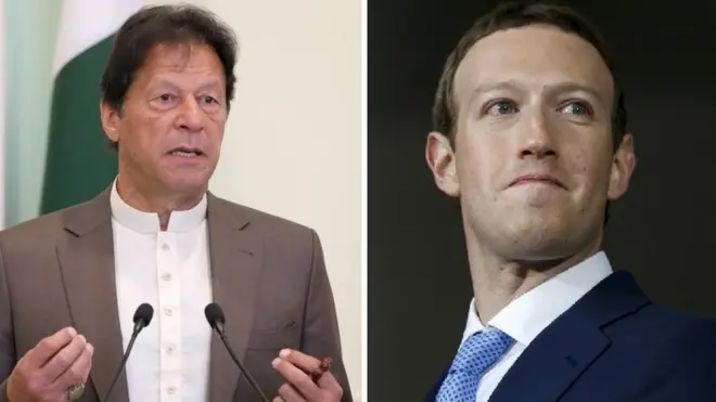 عمران خان، مارک زکربرگ