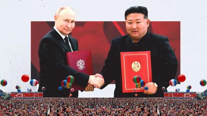 김정은과 푸틴