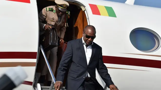 Le président guinéen Alpha Condé