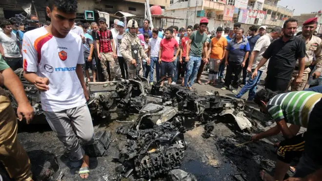 В Ираке в этом году произошло множестов нападений на мирное население