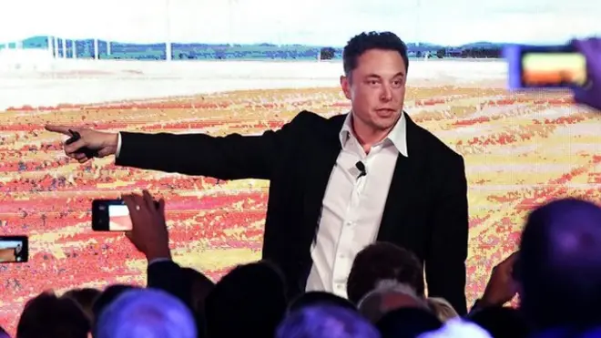 Tesla chief executive Elon Musk also runs the SpaceX rocket venture