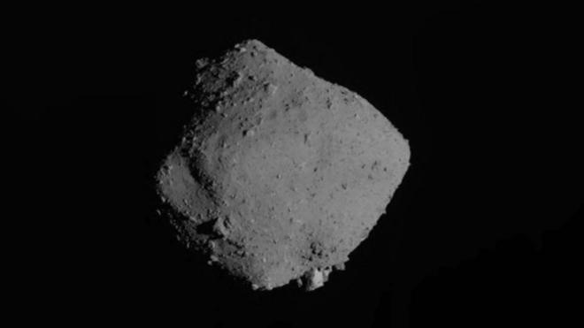 An image of the Ryugu asteroid