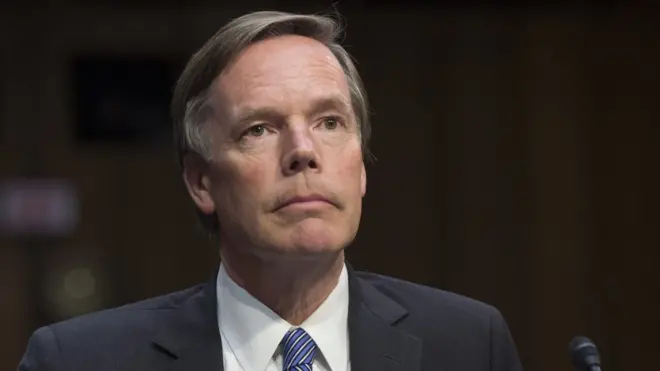 伯恩斯在2005至2008年擔任副國務卿。