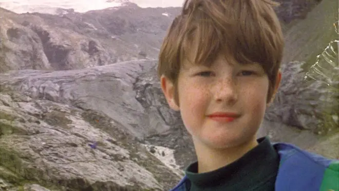 Эта фотография Николаса была сделана в Швейцарии за несколько дней до рокового выстрела