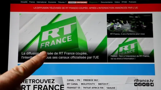 صفحة روسيا اليوم