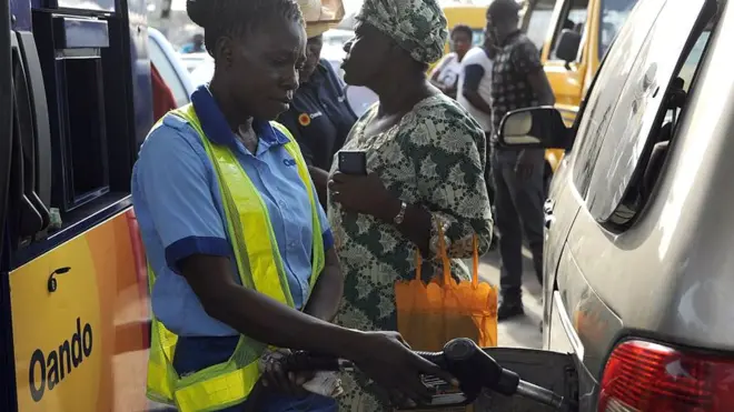 Petrol pump attendant